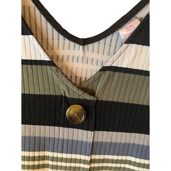 No Boundaries Women's  Resort Wear Comfortable Beachy Sleeveless Button-Down Dre - Picture 12 of 14